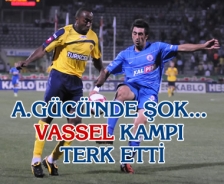 A.Gücü'nde şok... Vassell kampı terketti