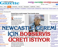 Newcastle Geremi için bonservis istiyor