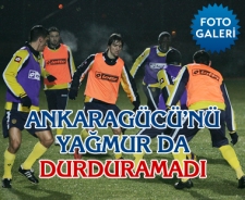 Ankaragücü'nü yağmur da durduramadı