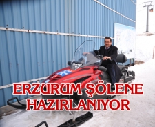 Erzurum şölene hazırlanıyor