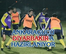 Ankaragücü Diyarbakır'a hazırlanıyor