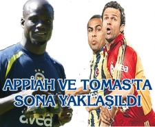 Appiah ve Tomas'ta sona yaklaşıldı