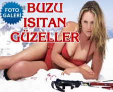 Buzu ısıtan güzeller