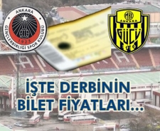 İşte derbinin bilet fiyatları