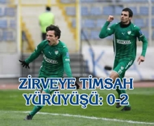 Zirveye Timsah yürüyüşü: 0-2