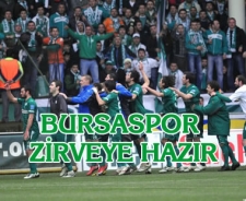 Bursaspor zirveye hazır