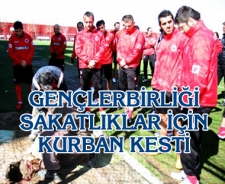 G.Birliği şanssızlık için kurban kesti