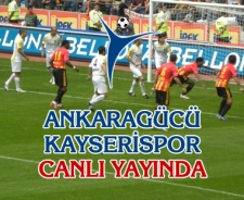 Ankaragücü Kayserispor canlı yayında...