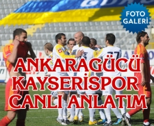 Ankaragücü Kayserispor canlı anlatım