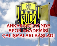 Ankaragücü'nde Spor Akademisi çalışmaları başladı...