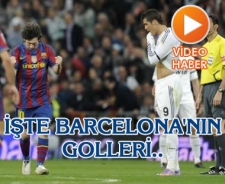 İşte Barcelona'nın R.Madrid'i yıkan golleri