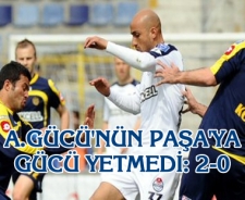 A.Gücü'nün Paşa'ya gücü yetmedi: 2-0