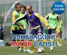 Ankaragücü taktik çalıştı