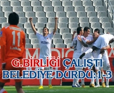 Gençlerbirliği çalıştı belediye durdu: 1-3