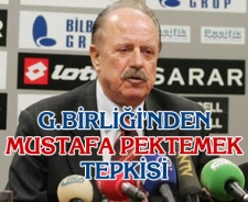 G.Birliği'nden Mustafa Pektemek tepkisi