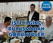 A.Gücü'ndeki ilginç buluşmadan görüntüler