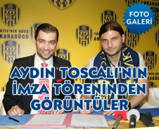 Aydın Toscalı'nın imza töreninden görüntüler