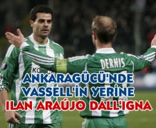 A.Gücü'nde Vassell'in yerine Ilan Araújo Dall'Igna