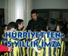 Hürriyet'ten 5 yıllık imza