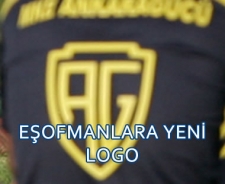 Eşofmanlara yeni logo...