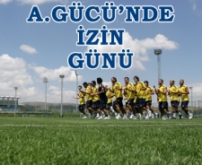 Ankaragücü'nde izin günü