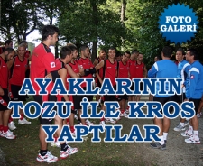 Ayaklarının tozu ile kros yaptılar