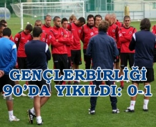 Gençlerbirliği 90'da yıkıldı: 0-1