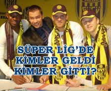 Süper Lig'de kimler gitti kimler geldi?