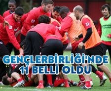 Gençlerbirliği'nde 11 belli oldu