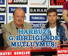 Harbuzi çok mutluymuş!