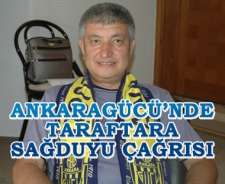 Ankaragücü'nde taraftara sağduyu çağrısı
