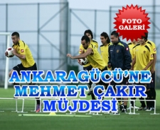 Ankaragücü'nde Mehmet Çakır müjdesi