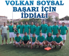 Volkan Soysal başarı için iddialı