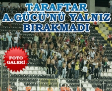 Taraftar Ankaragücü'nü yalnız bırakmadı