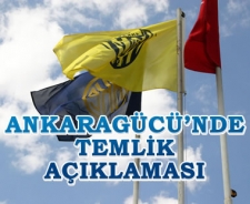 Ankaragücü'nden temlik açıklaması