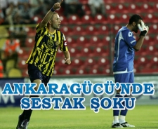 Ankaragücü'nde Sestak şoku