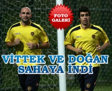 Vittek ve Doğan sahaya indi