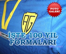 İşte 100.yıl formaları