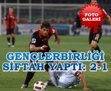 Gençlerbirliği siftah yaptı: 2-1
