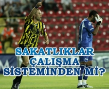 Sakatlıklar çalışma sisteminden mi?