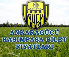 Ankaragücü-Kasımpaşa bilet fiyatları