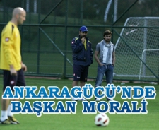 Ankaragücü'ne başkan morali