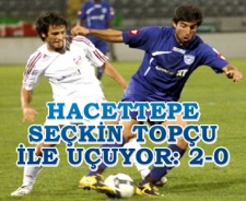 Hacettepe Seçkin Topçu ile uçuyor: 2-0