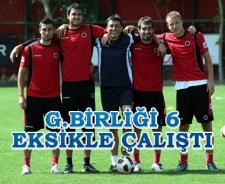 Gençlerbirliği 6 eksikle çalıştı