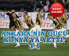 Ankara'nın gücü Konya'ya yetti: 4-1