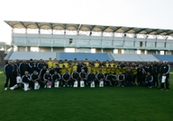 Ankaragücü'nün konukları vardı