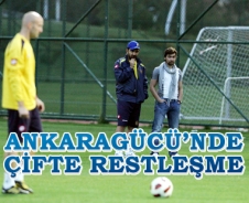 Ankaragücü'nde çifte rest