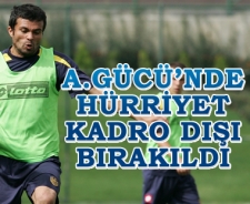 Ankaragücü'nde Hürriyet kadrodışı bırakıldı