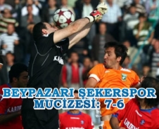 Beypazaı Şekerspor mucizesi: 7-6