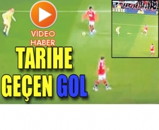 Tarihe geçecek bir gol